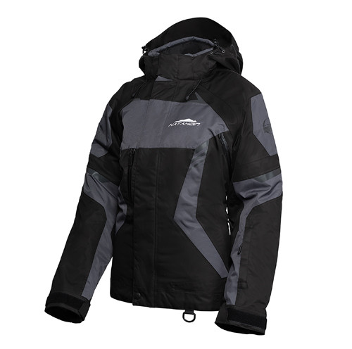 Katahdin Gear 84310802 Katahdin Gear Dagger Jacket Womens, Black/Grey - Small