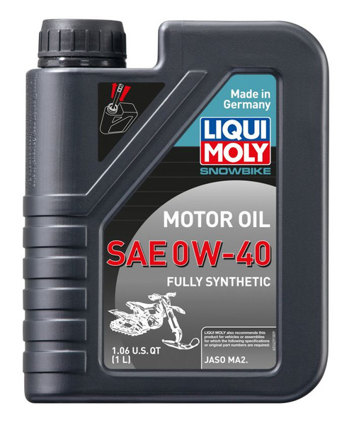 Liqui Moly 20356 Liqui Moly Snowbike Motor Oil 0W-40 1 Liter