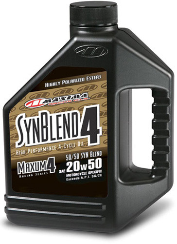 Maxima Lubricants 359128B Syn Blend 20W50 Maxum4 Series (128 Oz)