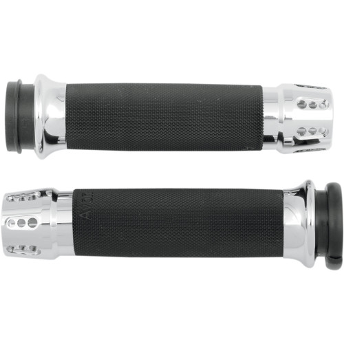 Avon Grips Grips - Gatlin - Custom - Tbw - Chrome Cc-85-Ch-Fl-Gat