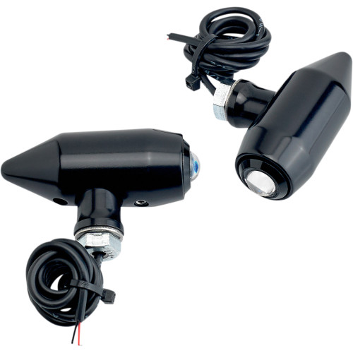 Joker Machine Vega Center Mount Led Lights - Black/Amber 05-56-Ab