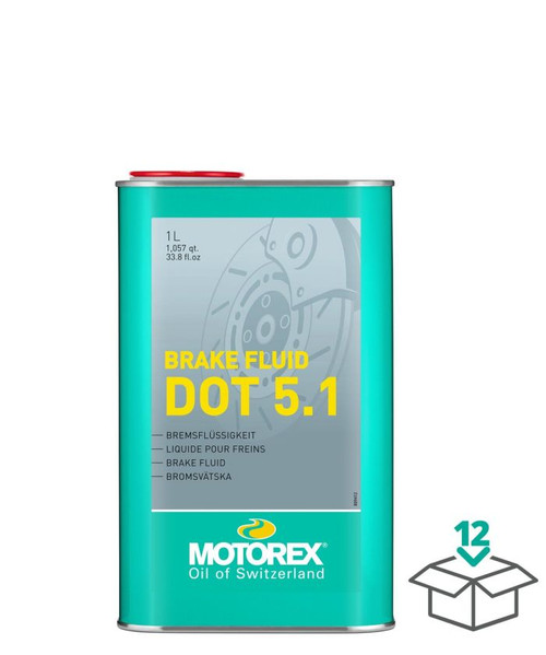 Motorex 303261 Motorex Brake Fluid Dot 5.1, 1 Liter