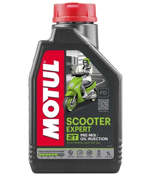 Motul Lubricants 105880 Motul - Scooter Expert 2T, 1 Liter