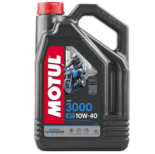 Motul Lubricants 107693 Motul - 3000 10W40 4T, 4 Liter