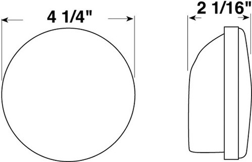 Peterson Manufacturing V426Kr 4" Sealed Light Kit