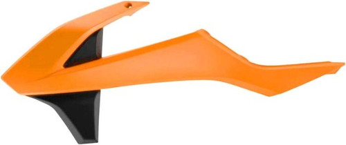Polisport 8417800008 Polisport Radiator Scoops Ktm, Flo Orange/Black