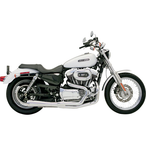Bassani Xhaust Road Rage Exhaust - Chrome - '86-'03 Xl 14212J
