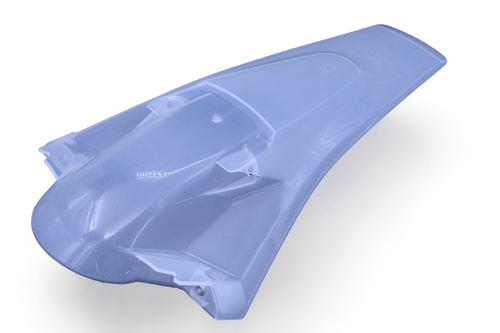 Polisport 8572900005 Polisport Rear Fender Husqvarna, Clear 99