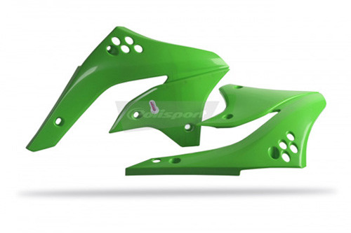 Polisport 8426300006 Radiator Scoops Kx450F Oem Color 2008 Green 05