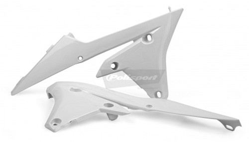 Polisport 8417200002 Radiator Scoops Yz250F New White