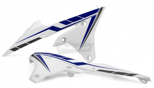 Polisport 8417200004 Radiator Scoops Yz250F Ipd New White