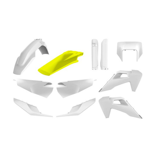 Polisport 91324 Polisport Replica Plastic Kit,Full Kit Husqvarna Oemcolor