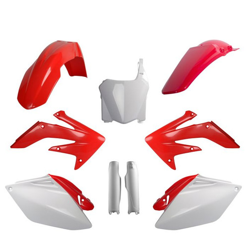 Polisport 91521 Polisport Replica Plastic Kit,Full Kit Honda Oem Color