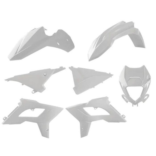 Polisport 91086 Polisport Enduro Restyling Kit White