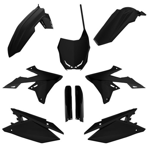 Polisport 91428 Polisport Replica Plastic Kit,Full Kit Suzuki Black