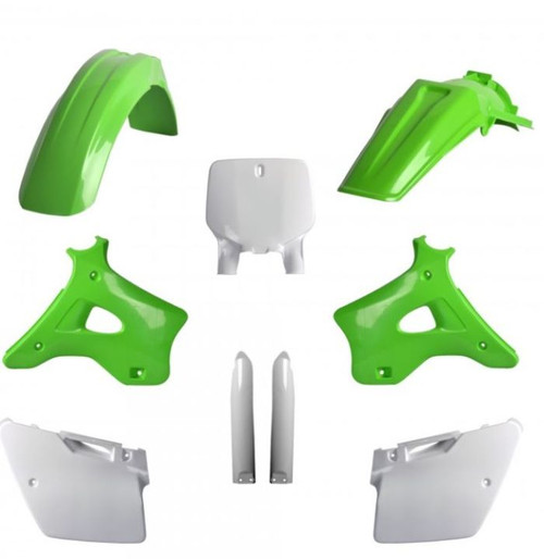 Polisport 91475 Polisport Replica Plastic Kit,Full Kit Kawasaki Oem Color
