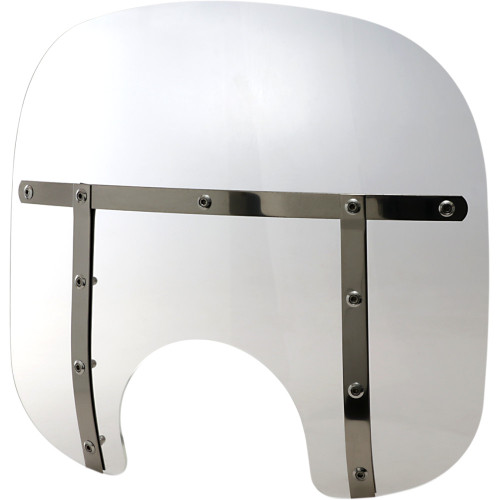 Memphis Shades Fats Windshield - 13" - Clear Mem3110 Memphis Shades Fats Windshield - 13" - Clear Mem3110