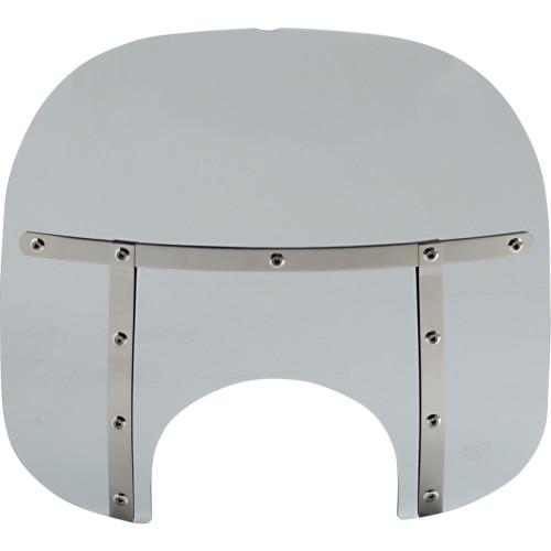 Memphis Shades Fats Windshield - 15" - Headlight - Black Smoke Mem35212 Memphis Shades Fats Windshield - 15" - Headlight - Black Smoke Mem35212