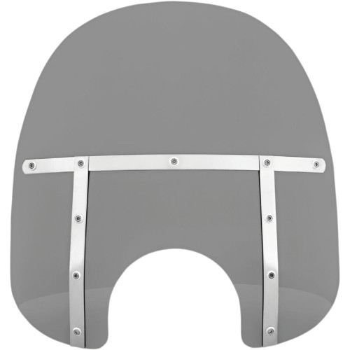 Memphis Shades Fats Windshield - 17" - Headlight - Black Smoke Mem32112 Memphis Shades Fats Windshield - 17" - Headlight - Black Smoke Mem32112