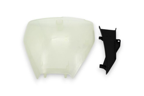 Polisport 8665800005 Polisport Number Plate Husqvarna, Clear 99