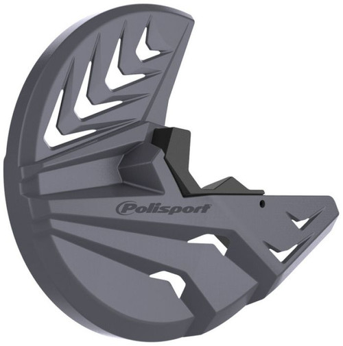 Polisport 8157000004 Polisport Disk & Bottom Fork Protector Nardo Grey /Black