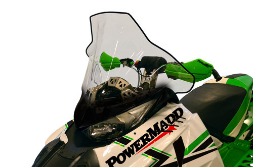 Powermadd 12040 Cobra Arctic Cat High Clear W/Black Graphics