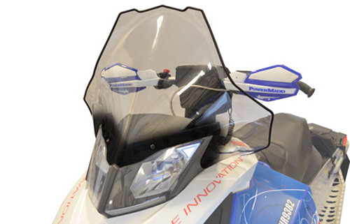 Powermadd 13441 Ski Doo X-Tall Clear W/Black Fade