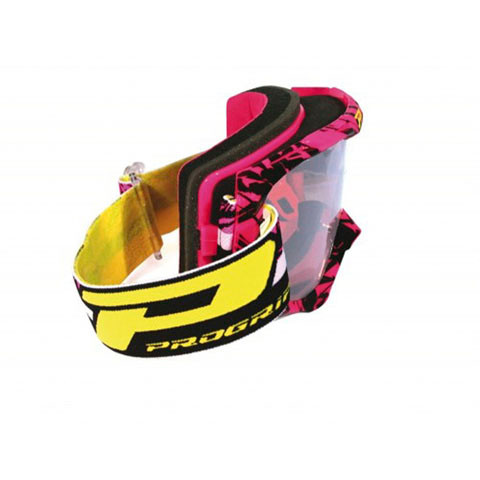Progrip Grips & Goggles 3450-16Fl Fuxia/Black Progrip Goggles - 3450 Fluorescent Fushia/Blk