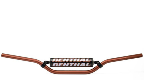 Renthal 971-08-Rd-01-185 Renthal 971 7/8" Handlebar Red - Padded