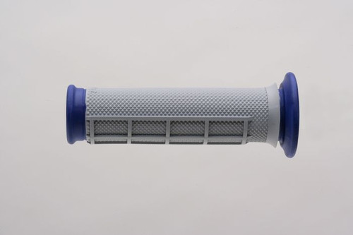 Renthal G170 Renthal Atv Grips Dl Diamond / Waffle Grey / Blue