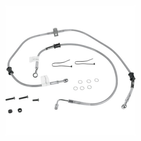 Russell R09892 Yamaha Front Brake Line Kit 08-09 Star Raider
