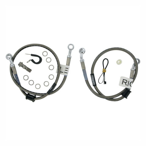 Russell R09784 Yamaha Brake Hose Kit Two Line Racer Dot Yamaha Yzf-R6 2008