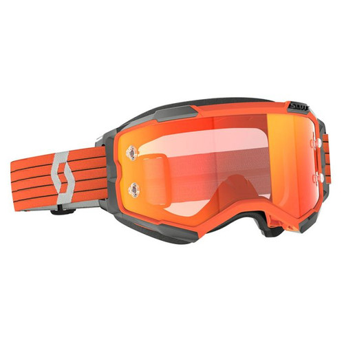Scott 272828-1011280 Scott Fury Orange/Grey Orange Chrome Works