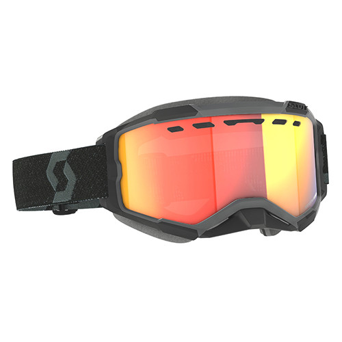 Scott 278605-0001312 Scott Fury Snowx Goggle Blk - 'Enh' Red Chr Lens