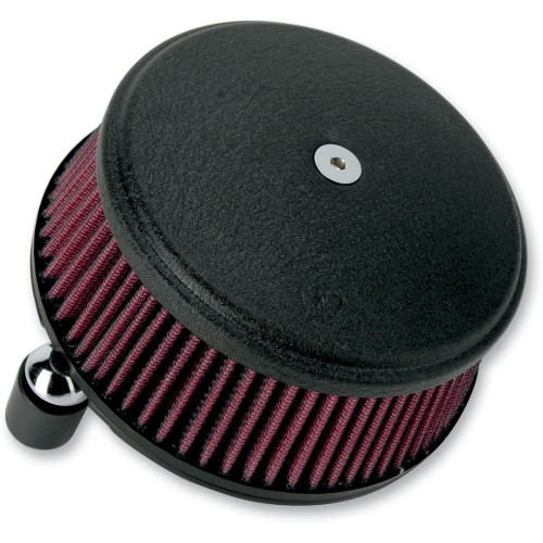 Arlen Ness Big Sucker Stage I Air Filter Kit - Wrinkle Black 18-329 Arlen Ness Big Sucker Stage I Air Filter Kit - Wrinkle Black 18-329