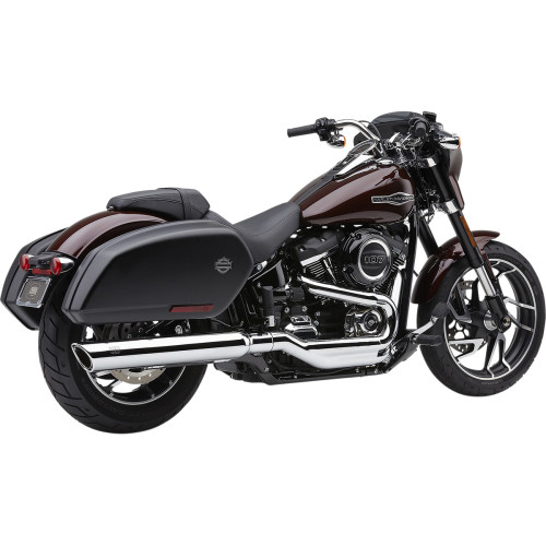 Cobra 909 Twin Muffler For Flsb - Chrome 6520 Cobra 909 Twin Muffler For Flsb - Chrome 6520