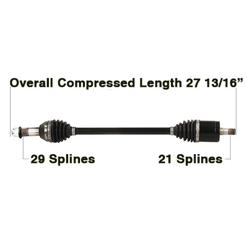 Tytaneum Can-6081Hd Cv Axle Heavy Duty Replacement Can-Am