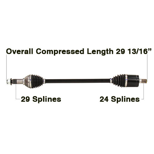 Tytaneum Can-6085Hd Cv Axle Heavy Duty Replacement Can-Am