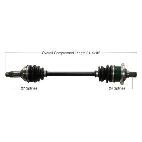 Tytaneum 813-0016 Tytaneum Oe Replacement Cv Axle Arctic Cat Front Right
