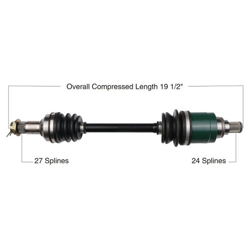 Tytaneum 813-0020 Tytaneum Oe Replacement Cv Axle Arctic Cat Front Left / Right