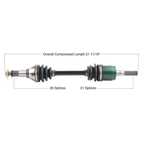 Tytaneum 813-0032 Tytaneum Oe Replacement Cv Axle Can-Am Front Right