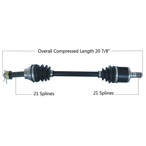 Tytaneum 813-0037 Tytaneum Oe Replacement Cv Axle Can-Am Front Left