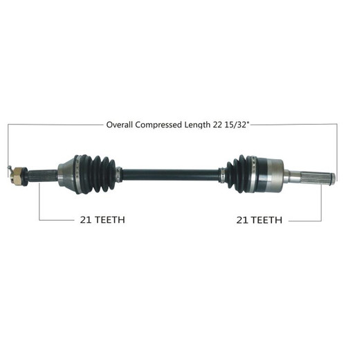 Tytaneum 813-0038 Tytaneum Oe Replacement Cv Axle Can-Am Front Right