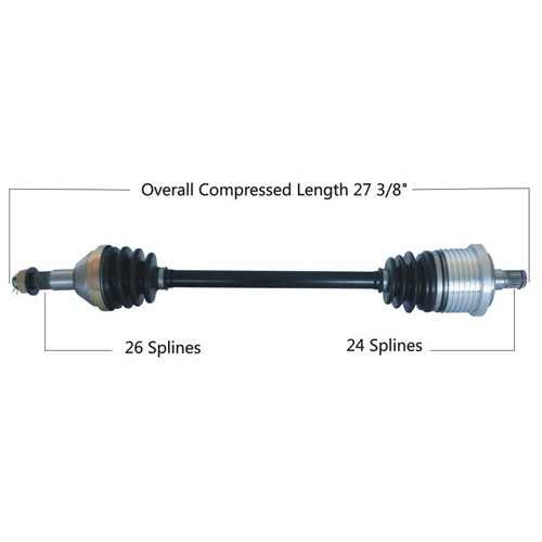 Tytaneum 813-0049 Tytaneum Oe Replacement Cv Axle Can-Am Rear Left / Right