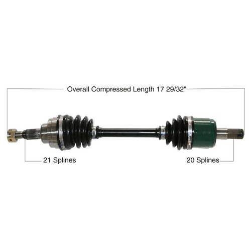 Tytaneum 813-0064 Tytaneum Oe Replacement Cv Axle Honda Front Left / Right