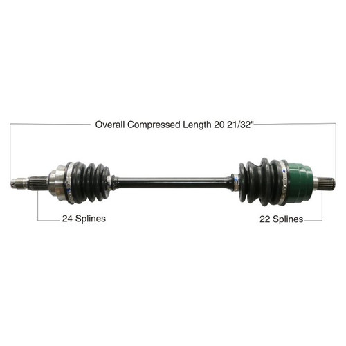 Tytaneum 813-0069 Tytaneum Oe Replacement Cv Axle Honda Rear Left / Right