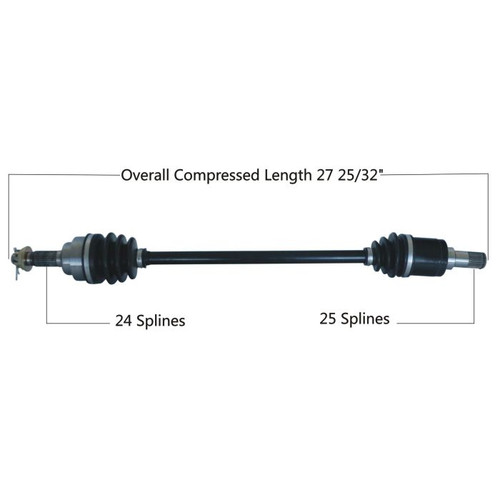 Tytaneum 813-0084 Tytaneum Oe Replacement Cv Axle Honda Front Left