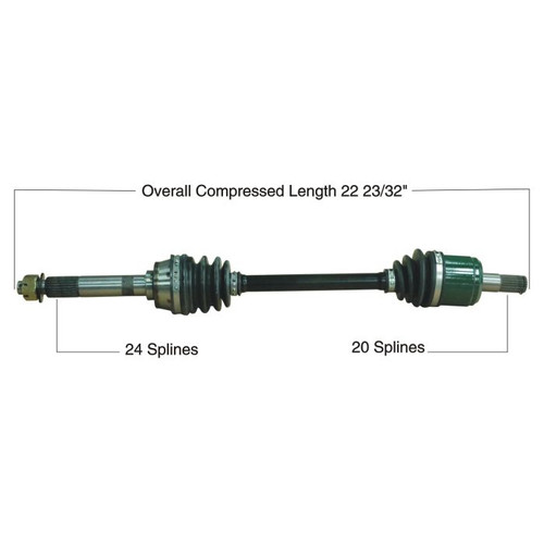Tytaneum 813-0113 Tytaneum Oe Replacement Cv Axle Kawasaki Front Left / Right