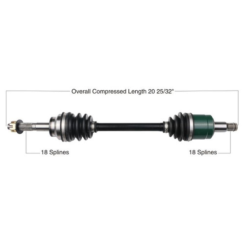 Tytaneum 813-0119 Tytaneum Oe Replacement Cv Axle Kubota Front Left / Right