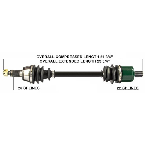 Tytaneum 813-0139 Tytaneum Oe Replacement Cv Axle Polaris Front Left / Right